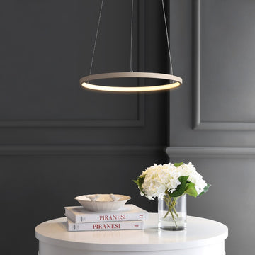 Brice Modern Contemporary Iron Integrated LED Pendant